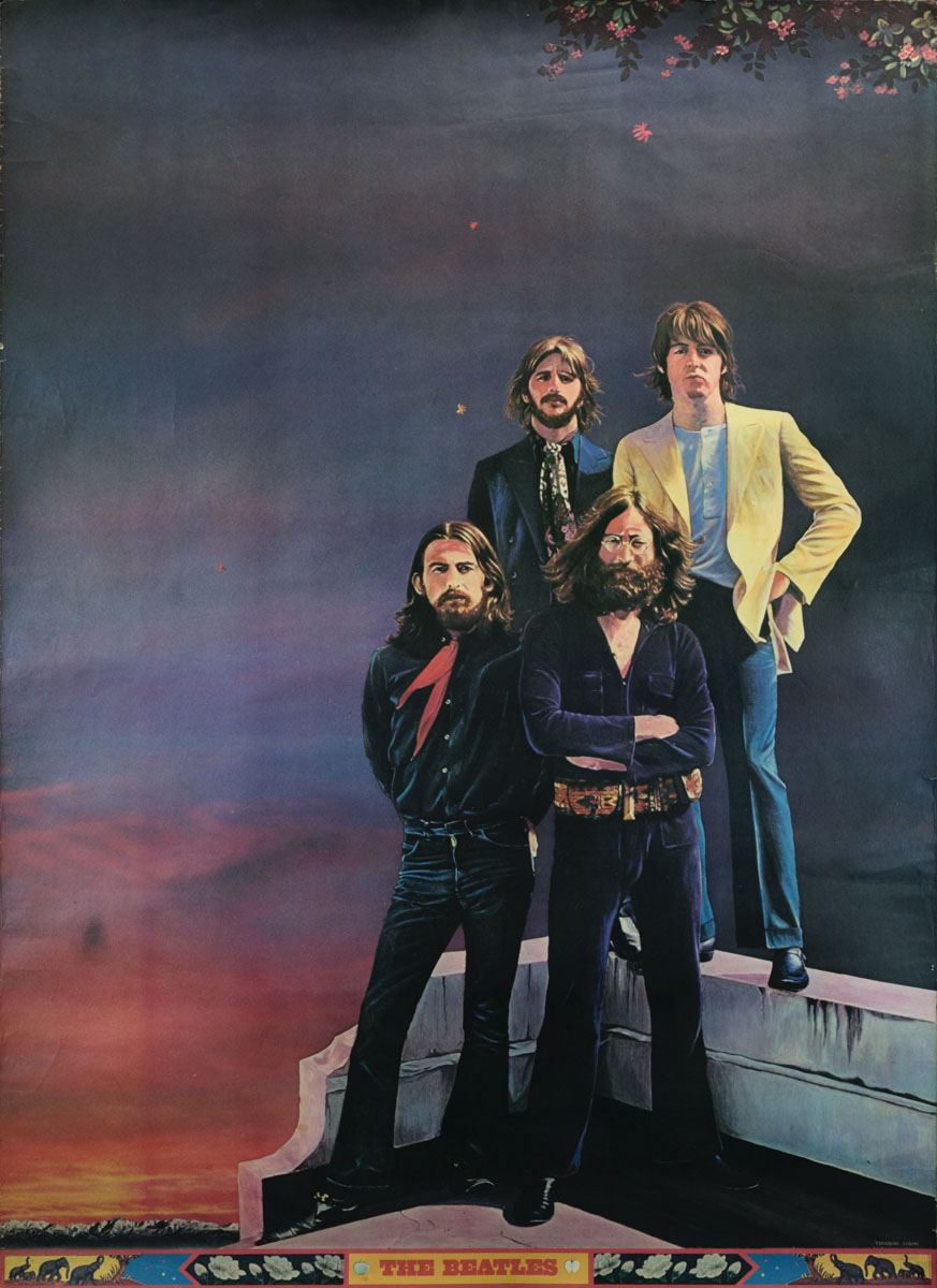 ビートルズポスター The Beatles / 横尾忠則 | 小宮山書店 KOMIYAMA