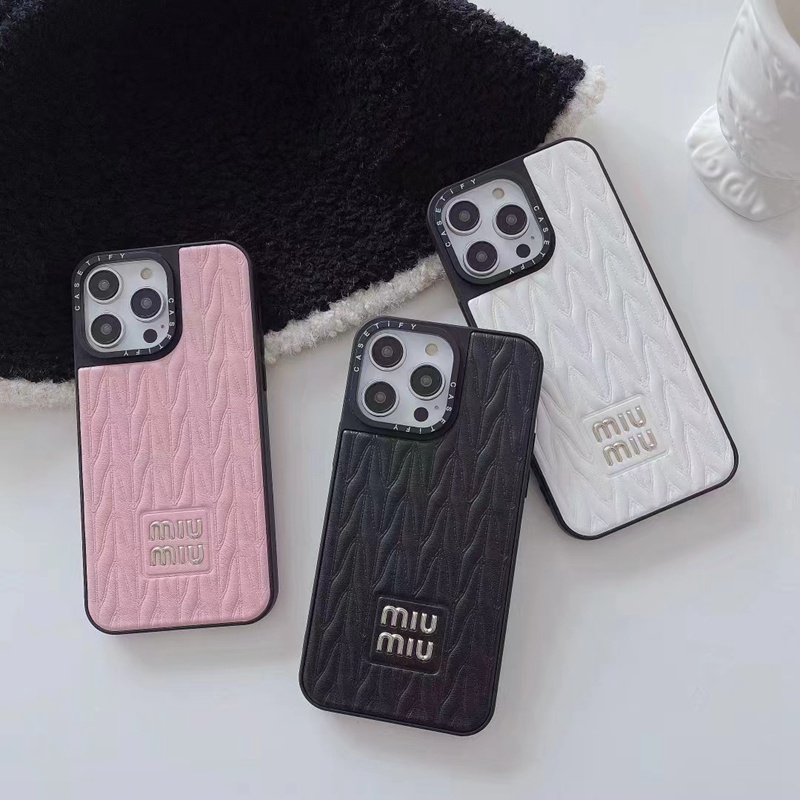新品未使用品 miu miu iPhone14proケース 人気 新品未使用品 miu miu