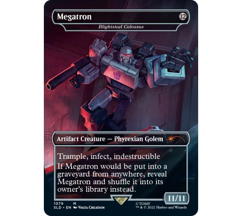 Magic The Gathering Transformers MTG Secret Lair Transformers