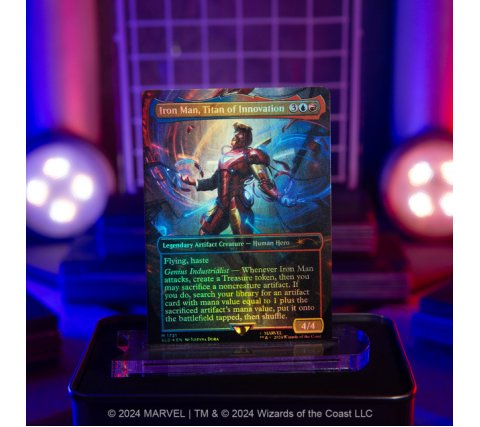 Secret Lair MTG X Marvel Iron Man Foil Edition - 6 Card Set