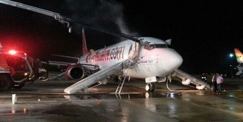 Ground fire of a Boeing 737-8KN in Antalya | Bureau of Aircraft