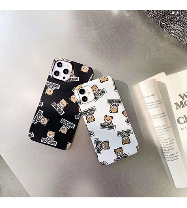 moschinoアイフォン13プラスケース モスキーノ iPhone13/13 proカバー