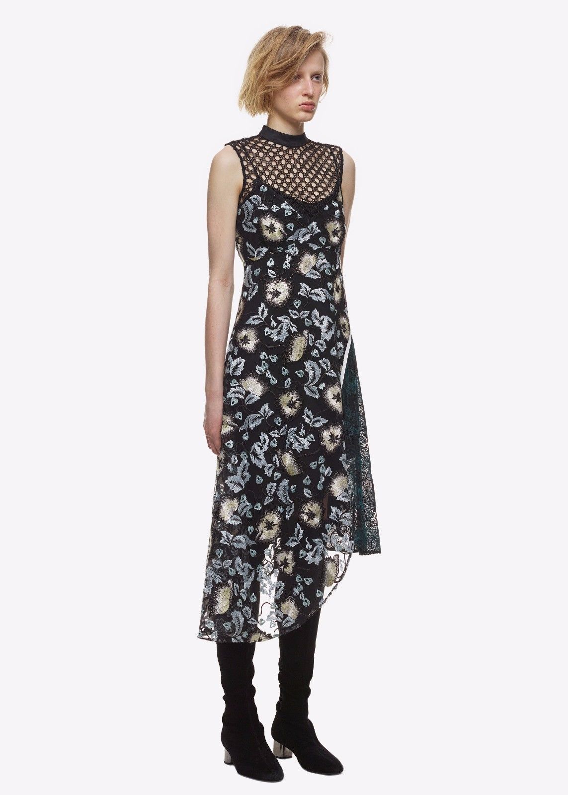 Self Portrait セルフポートレイト Asymmetric Lace Dress