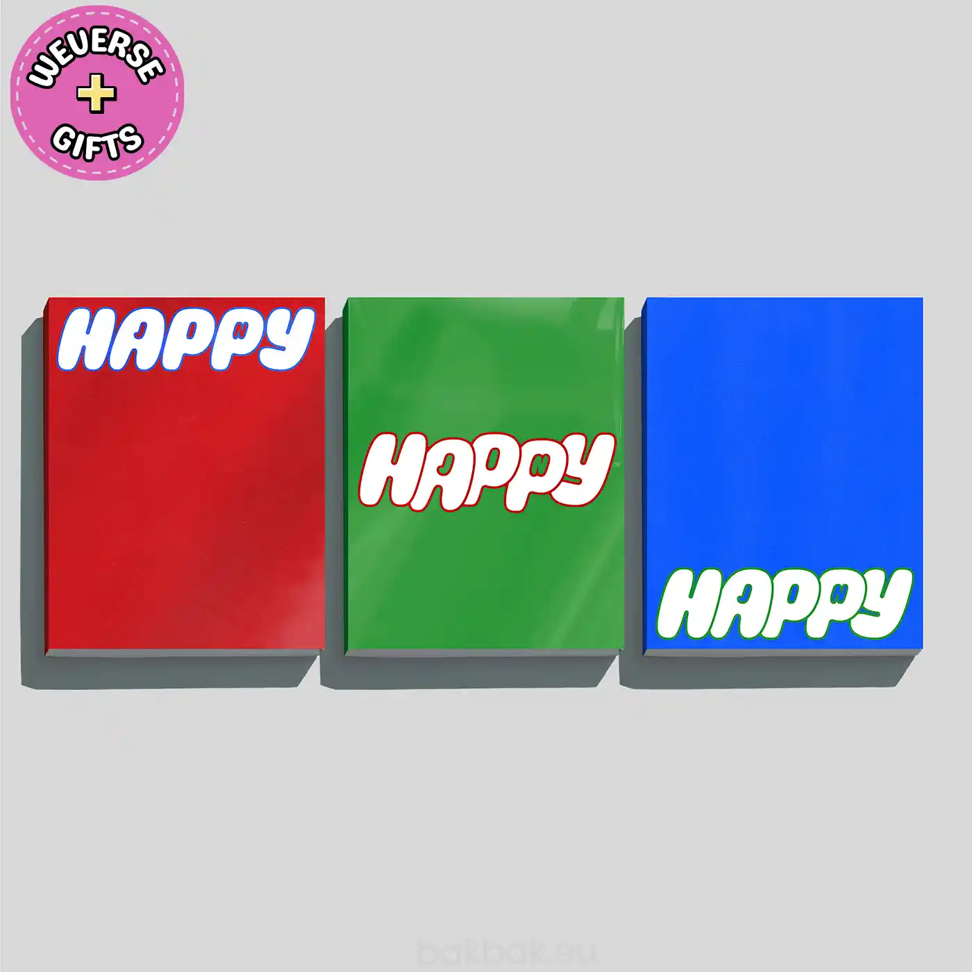 Jin (BTS) – Happy + Weverse Gifts [Solo Album] – Bak Bak K-Pop Store