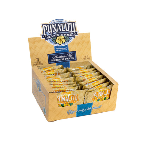 Single-serve Lilikoi Macadamia Nut Shortbread Cookies – Punalu'u