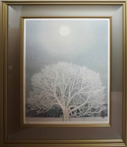 東山魁夷「冬華」 の買取実績｜東京都大田区 リトグラフ（石版画）