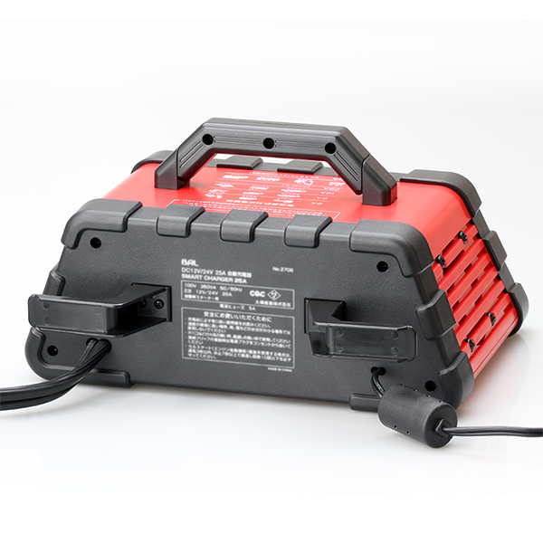 12V/24Vバッテリー充電器 SMART CHARGER 25A | 大橋産業株式会社