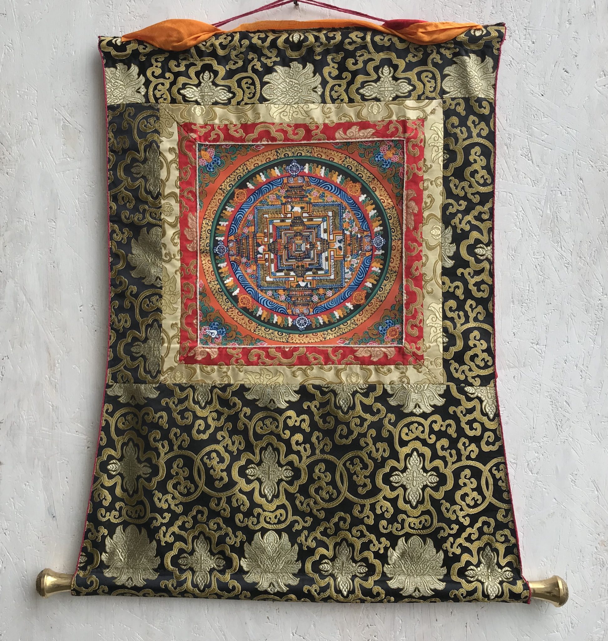 タンカ／マンダラ 曼荼羅／カーラチャクラ／時輪タントラ | アジアン