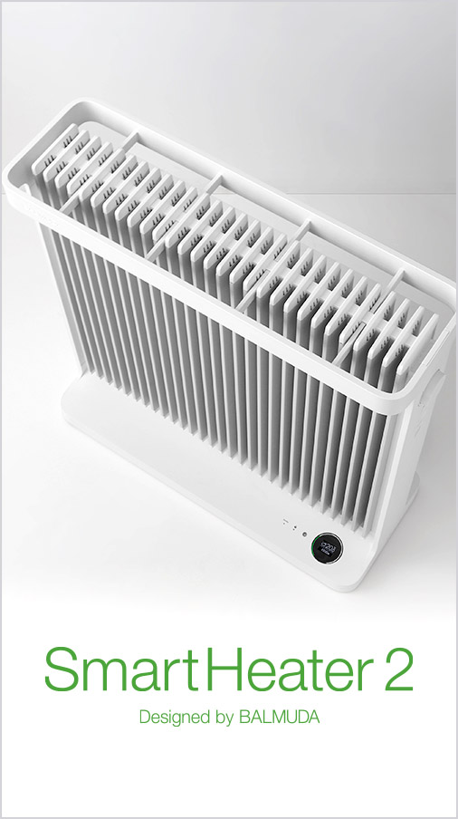 BALMUDA 電気ヒーター Smart Heater 2 Wi-Fi 睡眠のための、まったく