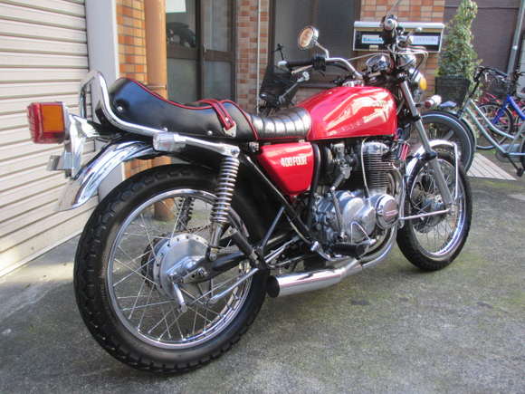 CB400F CB400four ヨンフォア 398㏄タンク 旧ヨンフォア398