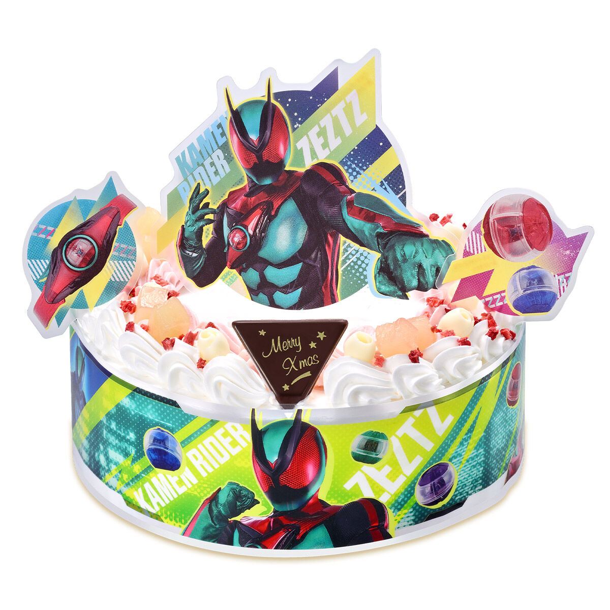 キャラデコお祝いケーキ 仮面ライダーゼッツ (5号サイズ)【2025年12月
