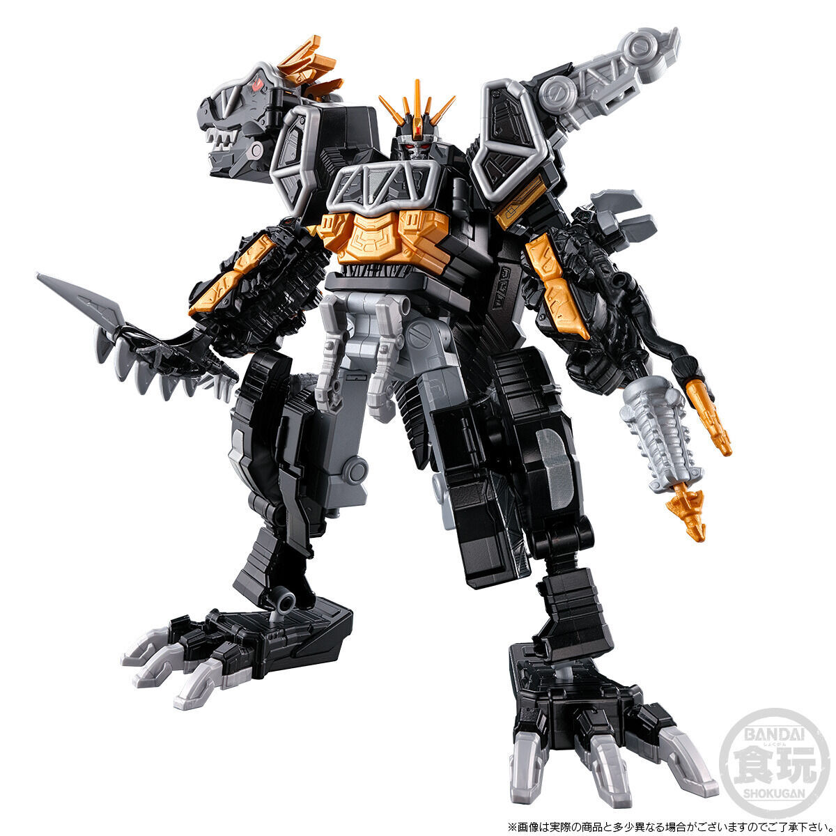 ミニプラ カミツキ合体PB キョウリュウジン ダークver. & ステゴッチ