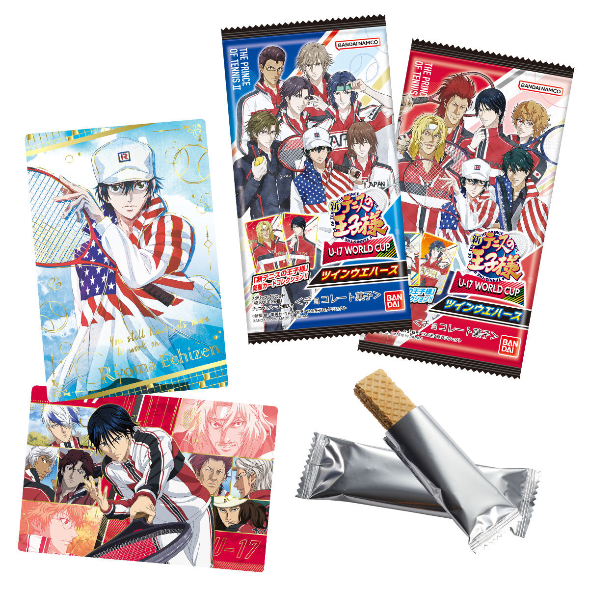 新テニスの王子様 ツインウエハース｜発売日：2022年8月22日｜バンダイ