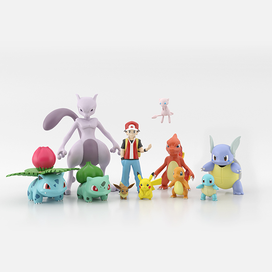 レッド｜ポケモンフィギュア図鑑｜ポケモンスケールワールド｜バンダイ