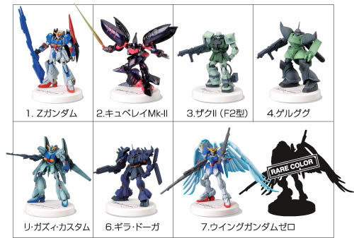 ガンダム ミニチュアフィギュア コレクション ガンダム ミニフィギュア