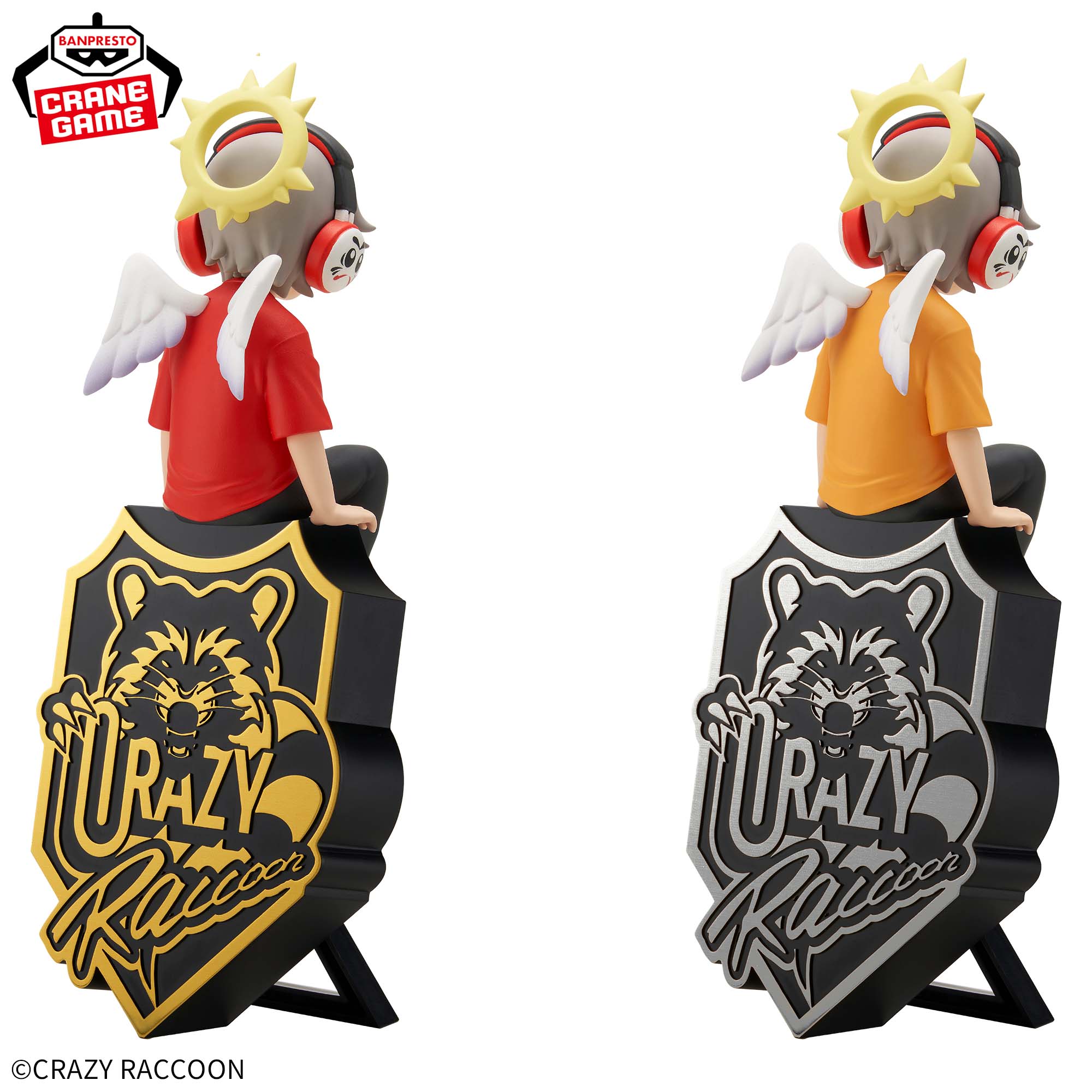 Crazy Raccoon モニタートップフィギュア-だるまいずごっど-│株式会社