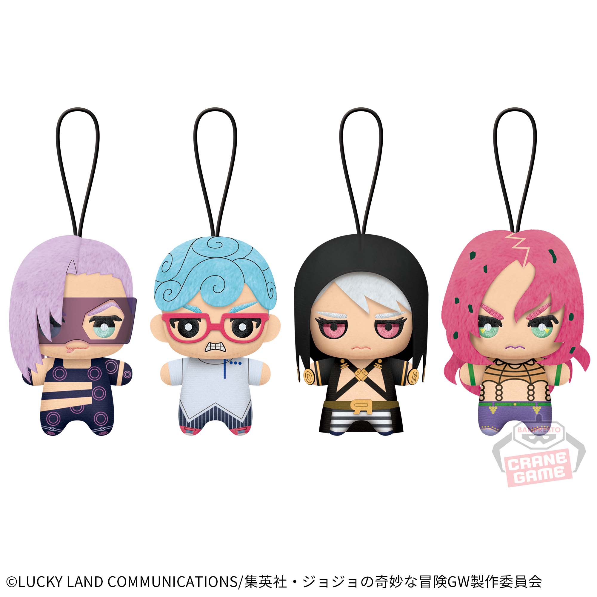 ジョジョ 黄金の風 ともぬい 6種セット ジョジョ 黄金の風 ともぬい 6