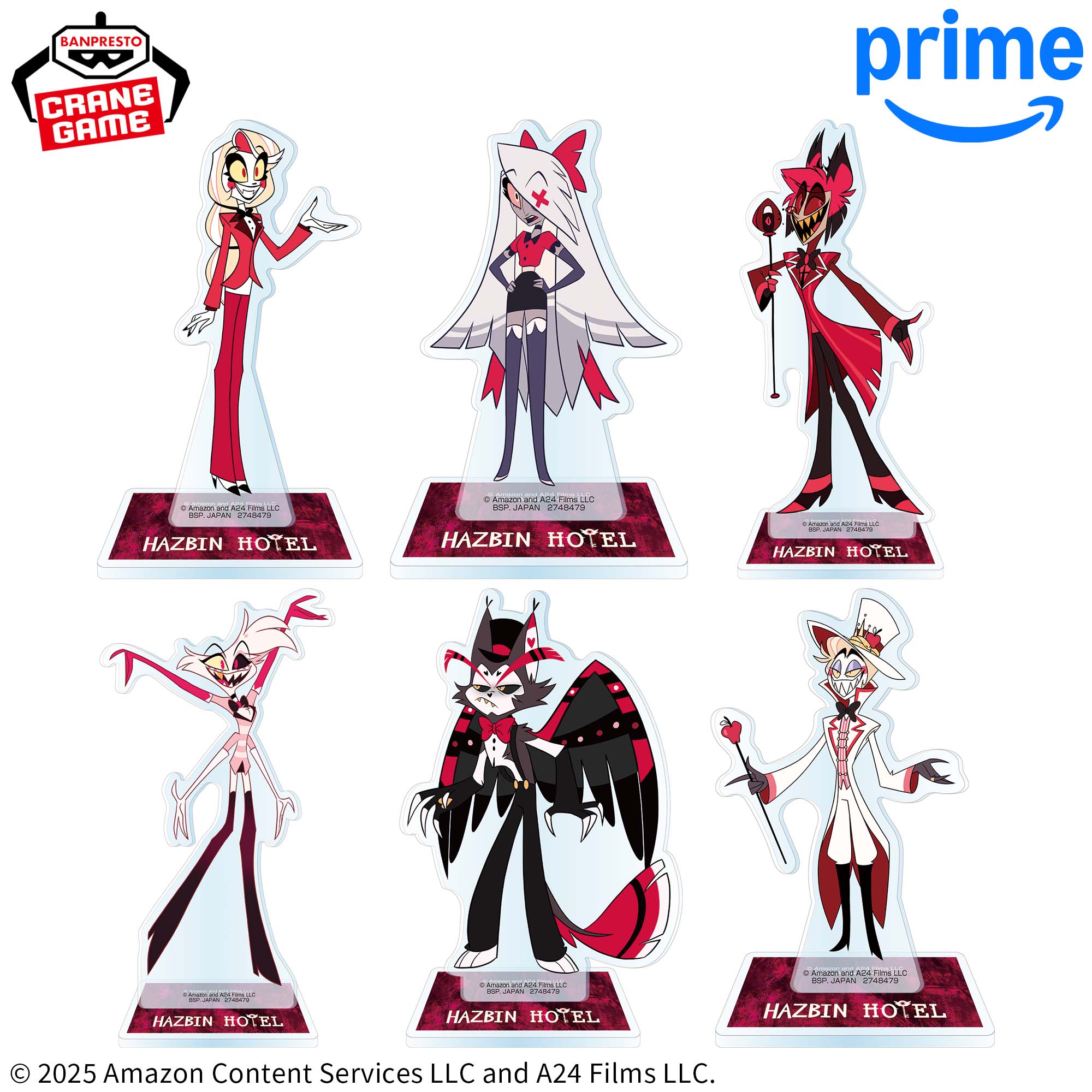 ハズビン・ホテルへようこそ スタンド付きアクリルプレートvol.1│株式