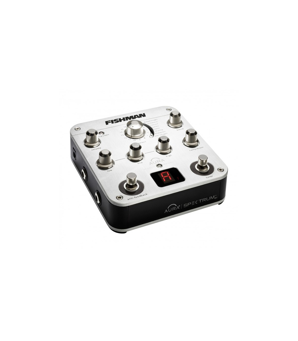 Fishman Aura Spectrum DI Preamp | PRO-AUR-SPC | Banjo Preamp