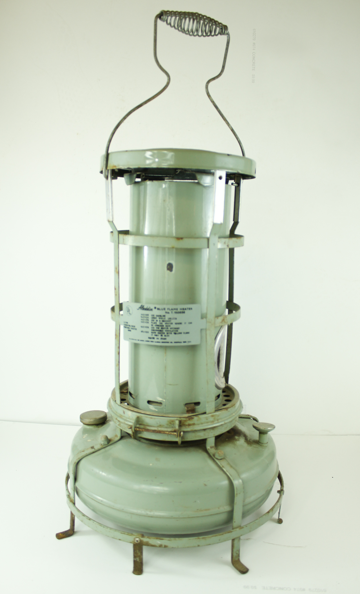 Bargain John's Antiques | Antique Aladdin Blue Flame Heater - Duck