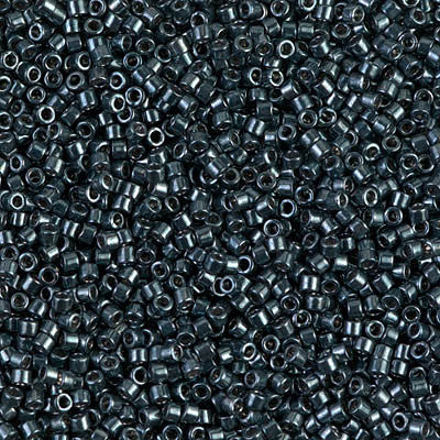 Miyuki Delica Bead 11/0, DB0465, Galvanized Midnight Blue, 5 grams
