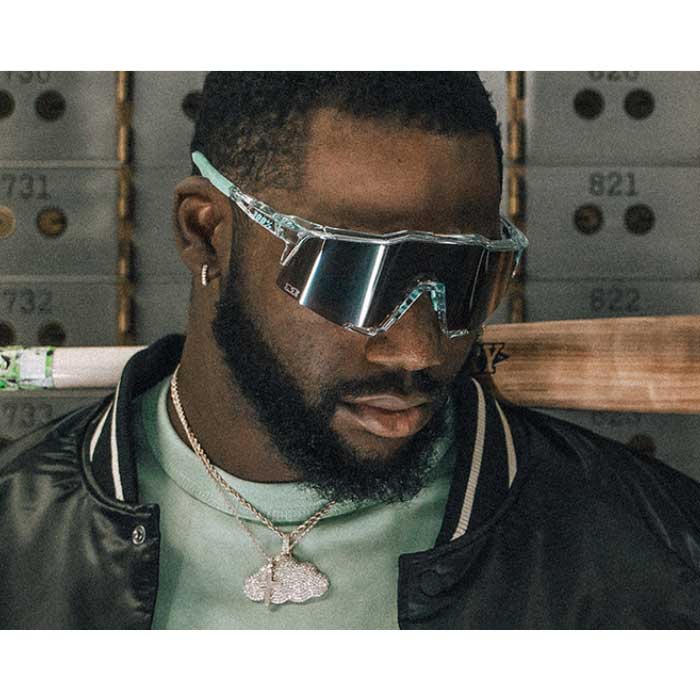 ハリス2世モデル 100% SPEEDCRAFT ワンハンドレッド サングラス 100