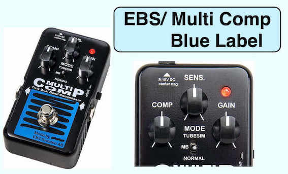 EBS MULTI COMP ベースエフェクター EBS MultiComp BlueLabel ベース用