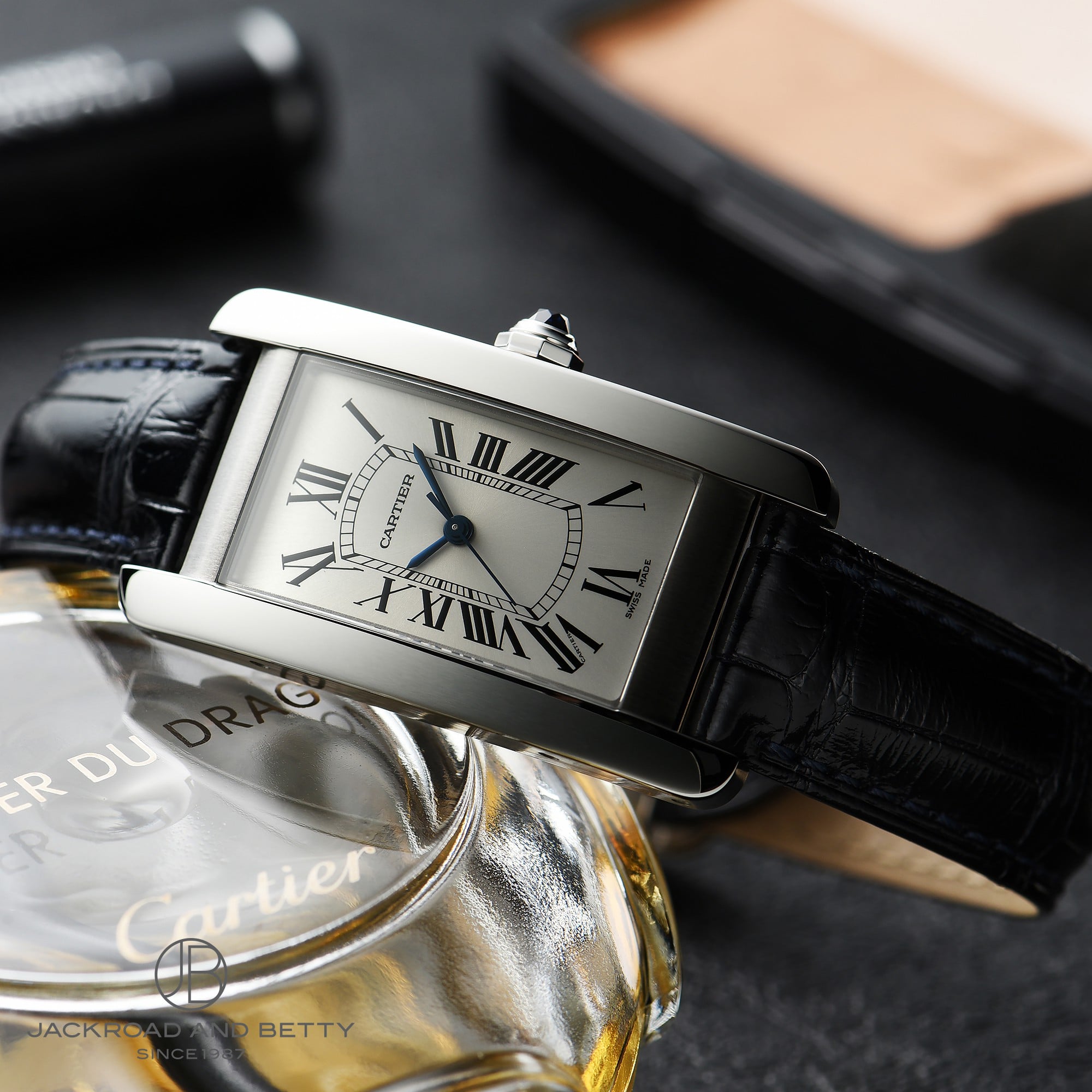 CARTIER カルティエ ベルト タンクアメリカンベルト L5000058 85/95