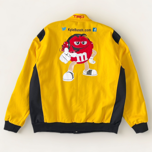 JH DESIGN ナスカー レーシングジャケット イエロー NASCAR CUP SERIES