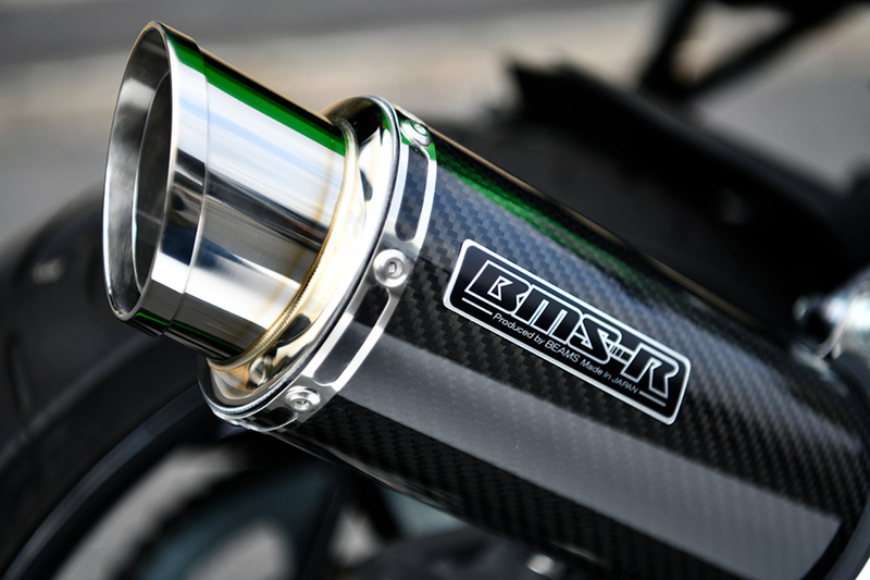 R-EVO2 カーボン スリップオン：ZX-25R：政府認証 ｜ BEAMS