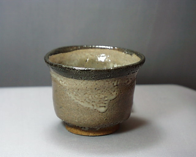 西岡良弘 作 唐津皮鯨盃 商品詳細｜ギャラリービーンズWEBSHOP｜薩摩焼