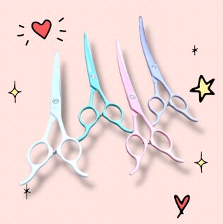 カーブシザー - トリミングシザー （鋏）BEARDS