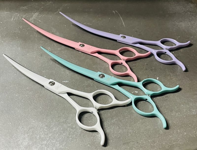 マシュマロカーブシザー指掛けがはずれない - トリミングシザー （鋏