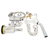 サーモスタット水栓金具セット TL45PR 壁排水Pトラップタイプの卸