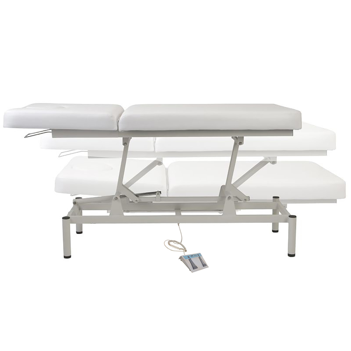 電動昇降 リクライニングベッド EX（オメガ式・フェイスマット付