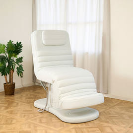 電動ラウンジチェア SHIFFON（シフォン）ホワイトの卸・通販