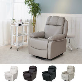 電動ラウンジチェア SHIFFON（シフォン）ホワイトの卸・通販