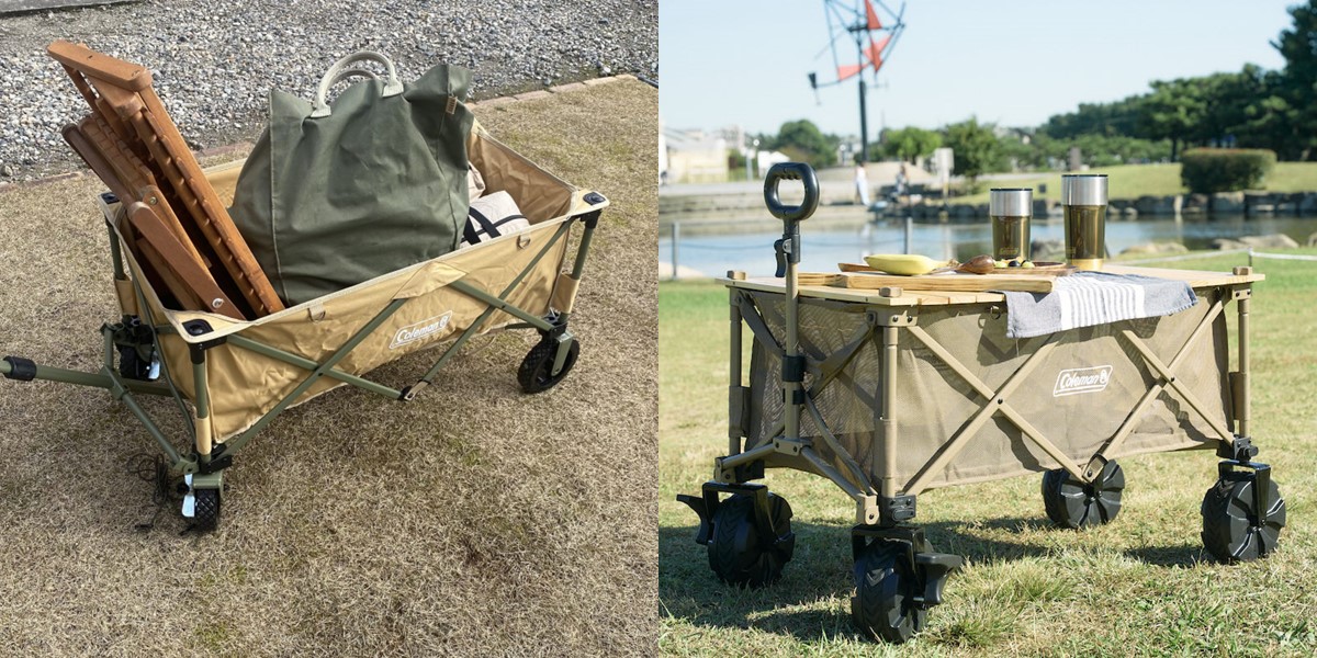 コールマン「アウトドアワゴン」を徹底解説！オフロードにぴったりの