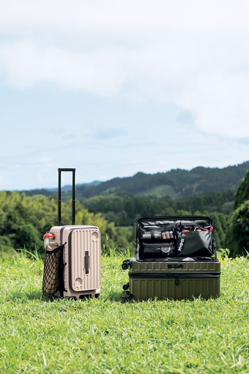 ドン・キホーテ×BE-PALコラボのキャリーケースが完成。革新的キャンプ