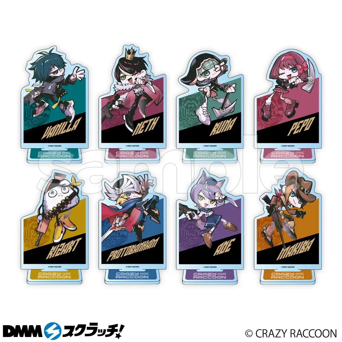 Crazy Raccoon スクラッチ第二弾」6月9日（金）より期間限定で販売開始