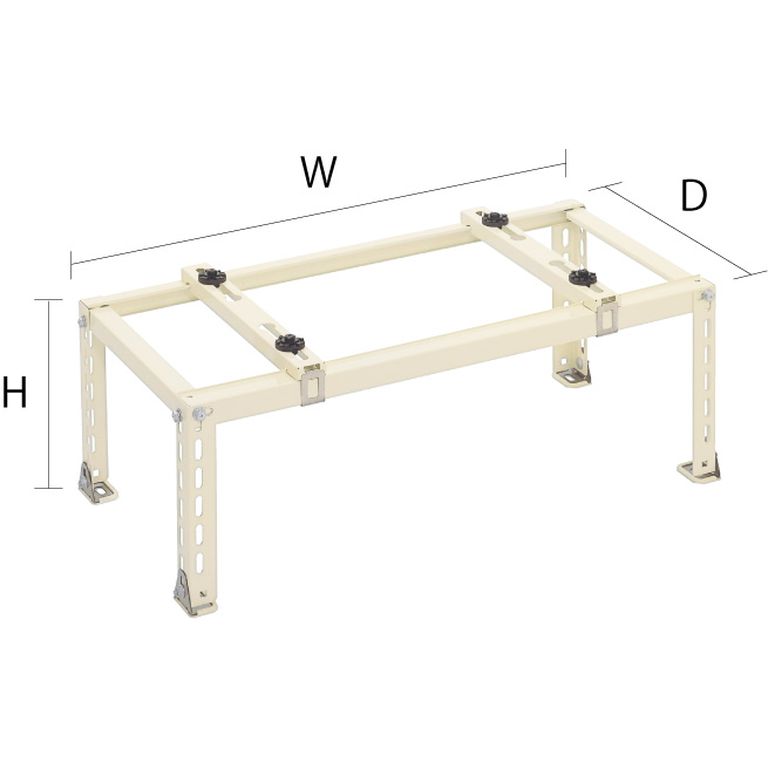 C-NG-L｜日晴金属｜クーラーキャッチャー GOシリーズ 平地・傾斜置架台