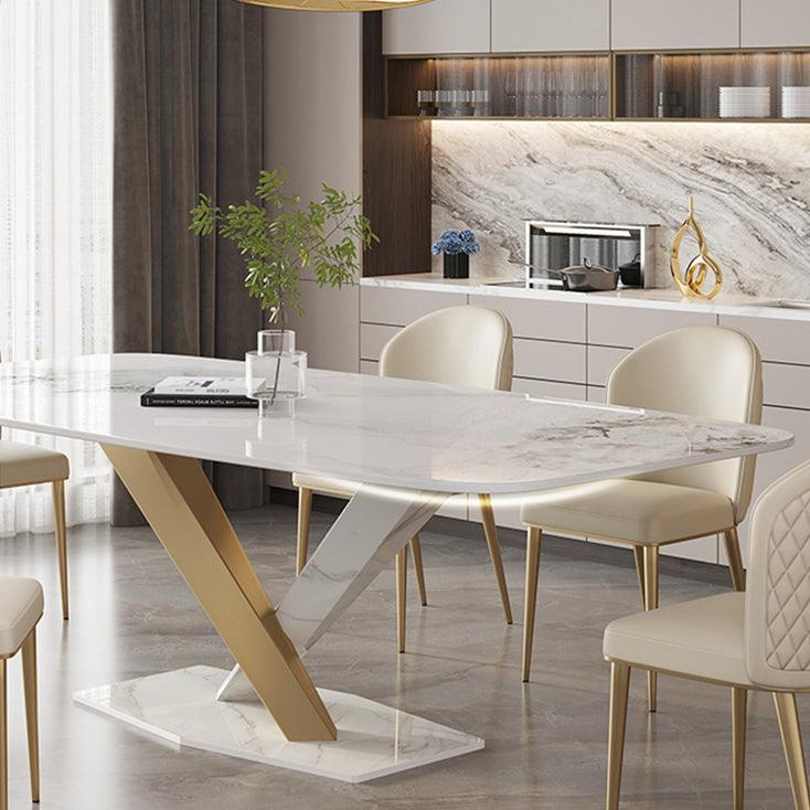 セラミックテーブル X型脚 ダイニングおしゃれ 海外人気インテリア jh-063