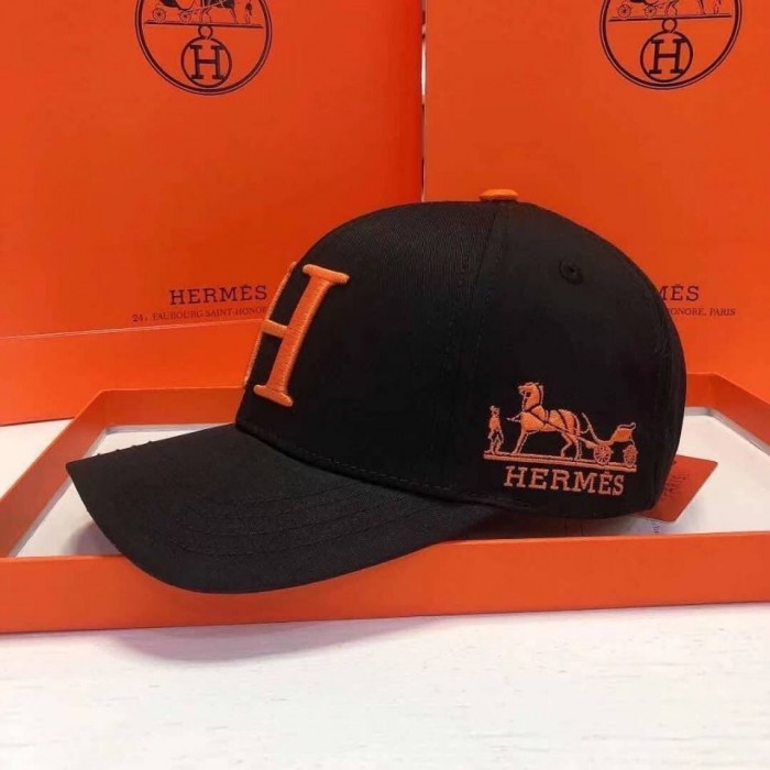 エルメスブランド野球帽ファッション 日除け UVカットスポーツ帽子