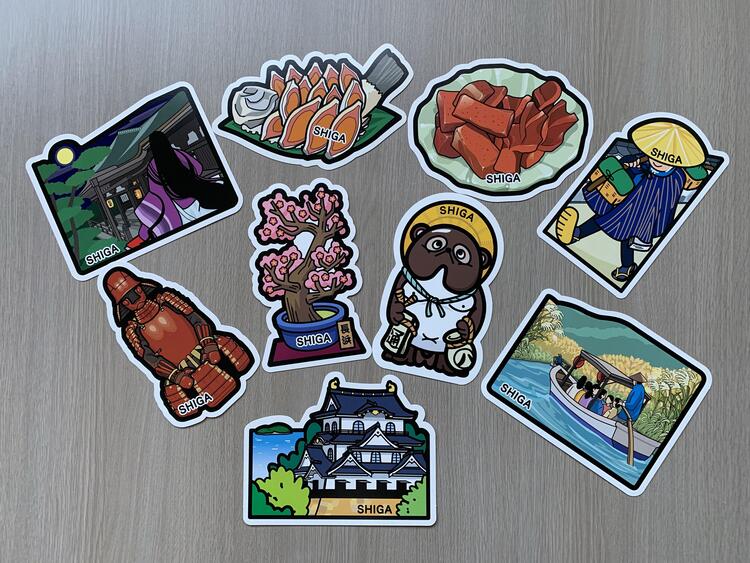 ご当地フォルムカードをゲットして観光地を歩いてみよう！ - 滋賀