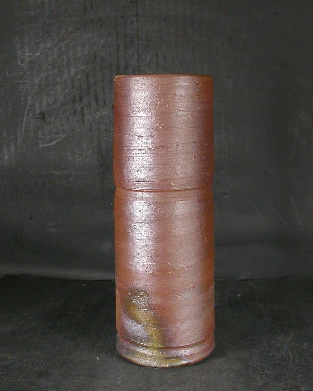 備前焼⑬ 掛花入れ ゴマ 丁斎 【22】 備前焼⑬ 掛花入れ ゴマ 丁斎