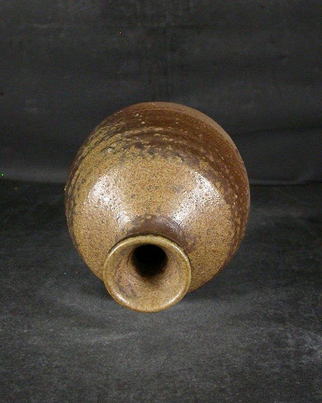 備前焼 登窯 備前焼中堅作家 井上 雅司 共箱付き黄ゴマ徳利2 備前焼卸