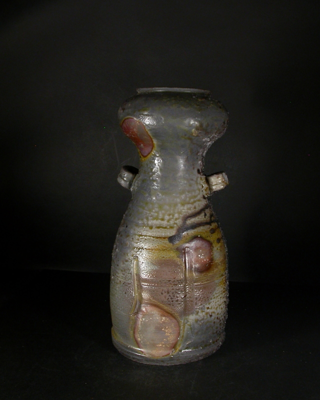 備前花入 骨董品 備前焼 骨董品 陶芸 陶器 備前焼 花入 藤原 啓