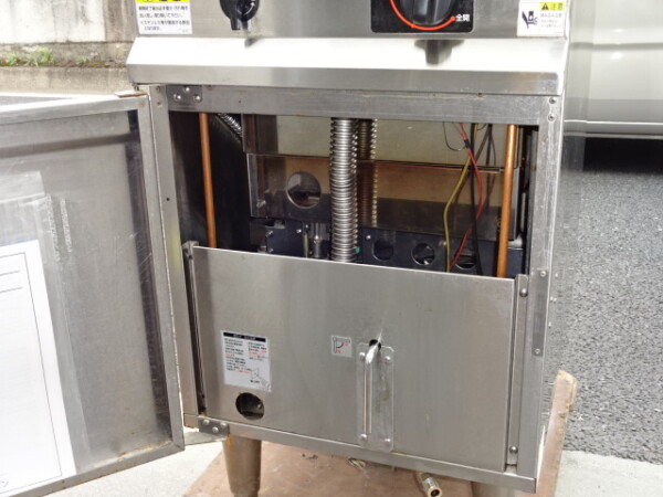 中古】K▽マルゼン 電気式 スパゲティ釜 MREP-H046 (23052) 中古】K