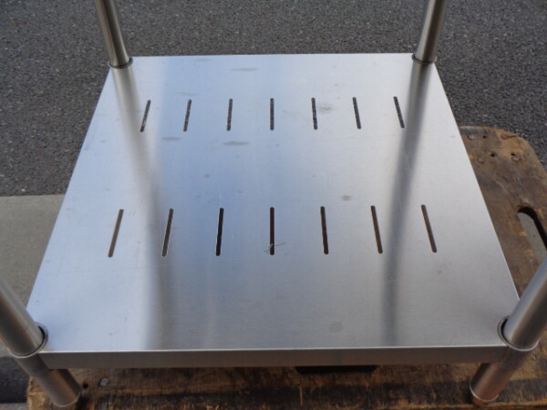 クリーニング済み※◇タニコーステンレスソイルド作業台／クリーン