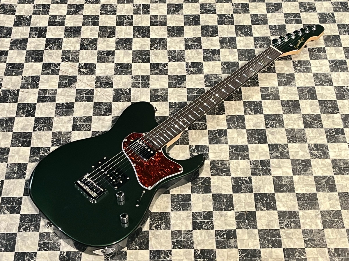Grass Roots G-THROBBER-DX Dark Green Metallic | Big City Guitars
